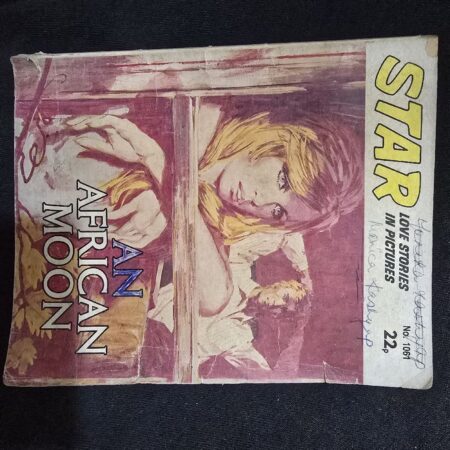 AN AFRICAN MOON comic cover